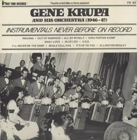 Gene Krupa - [1946 - 47]   Instrumentals Never Before On Record
