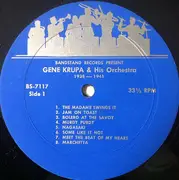 LP - Gene Krupa And His Orchestra Featuring Irene Daye - Anita O'Day - Wire Brush Stomp (1938-1941) - Still Sealed