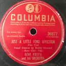 Schellack - Gene Krupa And His Orchestra - Just A Little Fond Affection / Chickery Chick