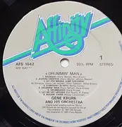 LP - Gene Krupa And His Orchestra - Drummin' Man