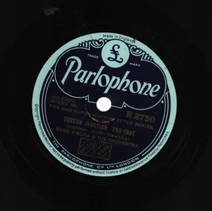 Gene Krupa And His Orchestra - Tuxedo Junction / Drummin' Man