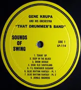 LP - Gene Krupa And His Orchestra - That Drummer's Band - Black