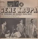LP - Gene Krupa - The Swinging Big Bands (1945/1947) - Textured Cover