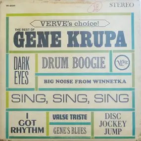 Gene Krupa - Verve's Choice! The Best Of Gene Krupa