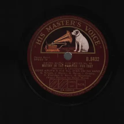 Gene Krupa's Swing Band - Mutiny in the Parlour / Swing Is Here