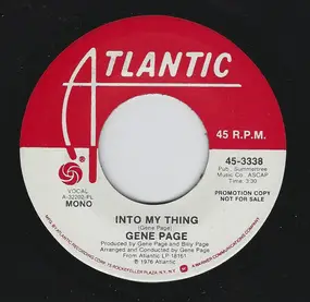 Gene Page - Into My Thing