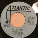7inch Vinyl Single - Gene Page - Satin Soul