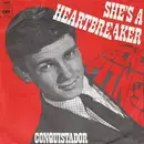7inch Vinyl Single - Gene Pitney - She's A Heartbreaker / Conquistador