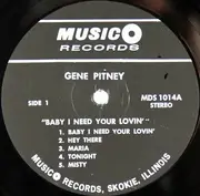 LP - Gene Pitney - Baby, I Need Your Lovin': The Great Voice of Gene Pitney