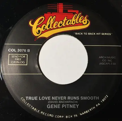 Gene Pitney - Half Heaven Half Heartache