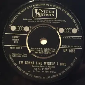 Gene Pitney - I'm Gonna Find Myself A Girl