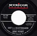 7inch Vinyl Single - Gene Pitney - She's A Heartbreaker / Conquistador