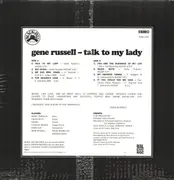 LP - Gene Russell - Talk To My Lady - Insert / Remastered