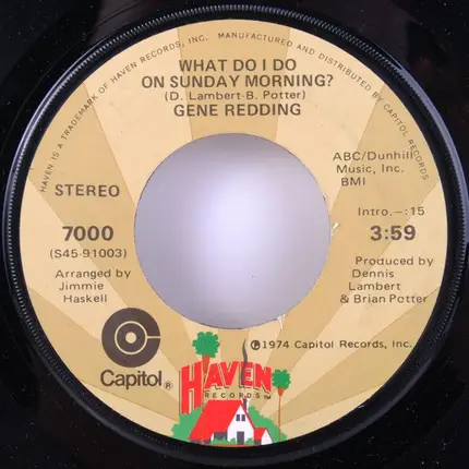 Gene Redding - This Heart / What Do I Do On Sunday Morning?