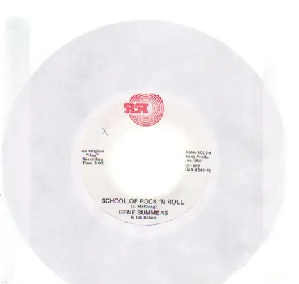 Gene Summers - School Of Rock 'N Roll / Straight Skirt