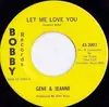 7inch Vinyl Single - Gene Salo & Jeanne Salo - Let Me Love You