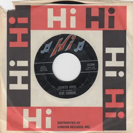 Gene Simmons - Haunted House / Hey, Hey Little Girl