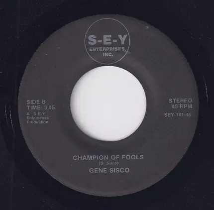 Gene Sisco - Tell Jimmy Daddy Tried