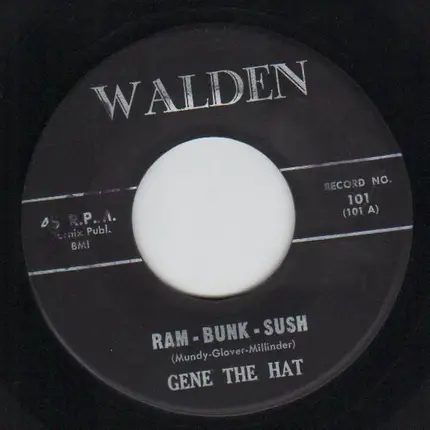 Gene The Hat - Ram-Bunk-Sush / Jelly Beans