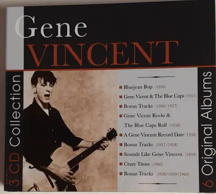 Gene Vincent - 3 CD Collection / 6 Original Albums