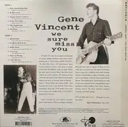 10'' - Gene Vincent - We Sure Miss You - + Postcard + Insert + CD