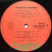 LP - Gene Vincent - The Crazy Beat Of Gene Vincent - MONO