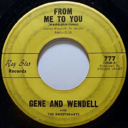 Gene & Wendell With The Sweethearts - The Roach