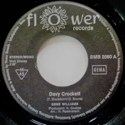 Gene Williams - Davy Crockett