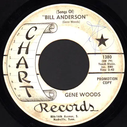 Gene Woods - (Songs Of) Bill Anderson / Crying
