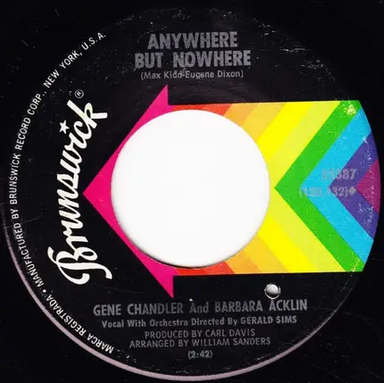 Gene Chandler And Barbara Acklin - From The Teacher To The Preacher