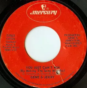 Gene Chandler - You Just Can't Win (By Making The Same Mistake)
