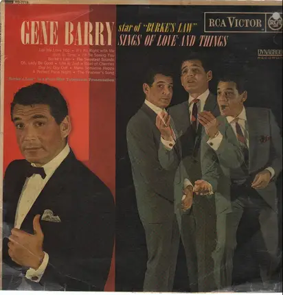 Gene Barry - sings of love and things