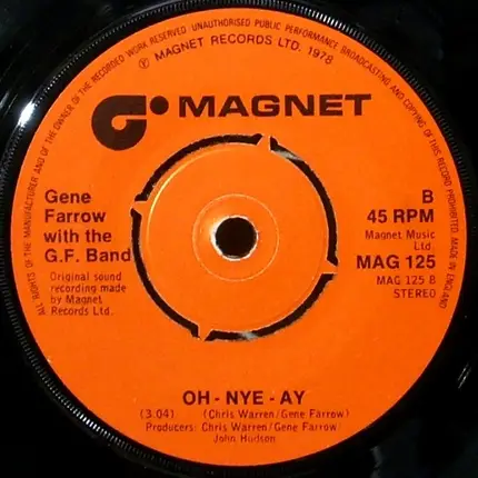 Gene Farrow With G.F. Band - Don't Stop Now