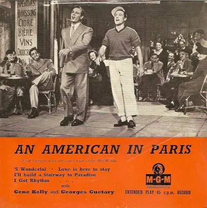 Gene Kelly And Georges Guétary - An American In Paris