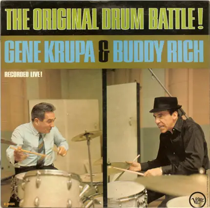 Gene Krupa & Buddy Rich - The Original Drum Battle!