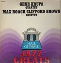 LP - Gene Krupa Quartet - Hall Of Fame Jazz Greats