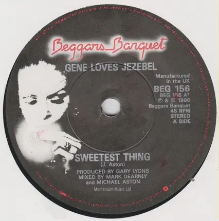 Gene Loves Jezebel - Sweetest Thing