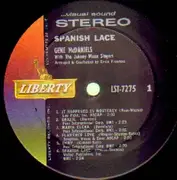 LP - Gene McDaniels - Spanish Lace - US Original, Coloured Liberty Logo