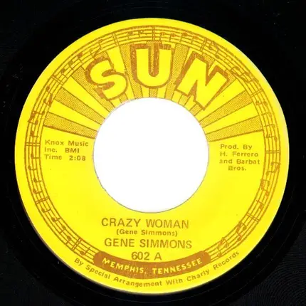 Gene Simmons - Crazy Woman / If I'm Not Wanted