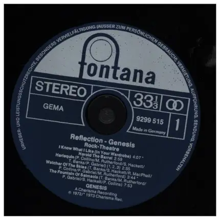 Genesis - Rock Theatre