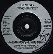 7inch Vinyl Single - Genesis - Jesus He Knows Me