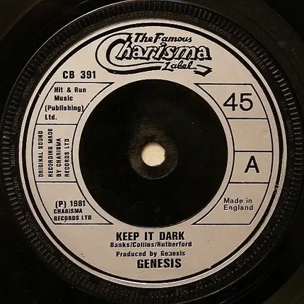 Genesis - Keep It Dark