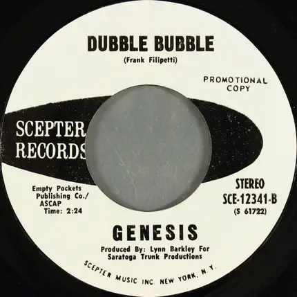Genesis - Second Coming / Dubble Bubble
