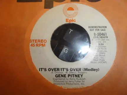 Gene Pitney - It's Over / It's Over