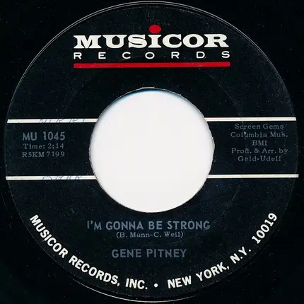 Gene Pitney - I'm Gonna Be Strong