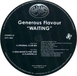 Generous Flavour - Waiting