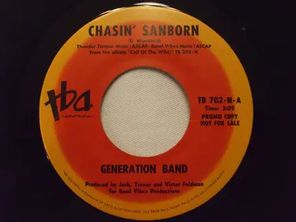 Generation Band - Chasin' Sanborn