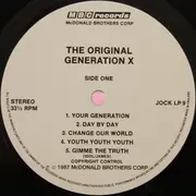 LP - Generation X - The Original Generation X