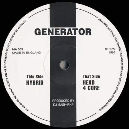 Generator - Hybrid / Head / 4 Core