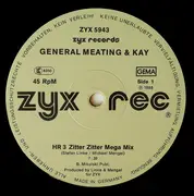 12inch Vinyl Single - General Meating & Kay - Hr3 Zitter Zitter Mega Mix